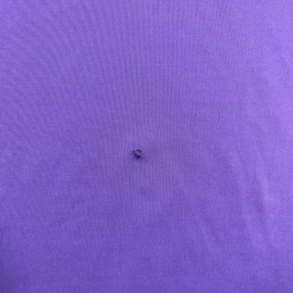 FootJoy FJ Mens Medium Purple Short Sleeve Golf Polo Shirt - Picture 9 of 11